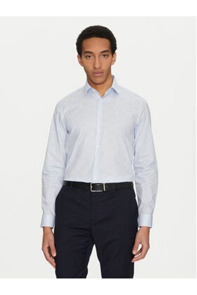 Calvin Klein Mens Shirt K10K114314 Light Blue