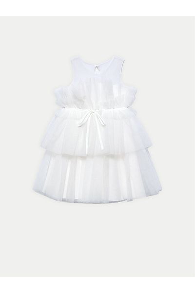 Abel & Lula abel lula Girl Elegant Dress 5036 White