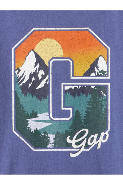 GAP Bluză unisex pentru copii 515126-03 Albastră