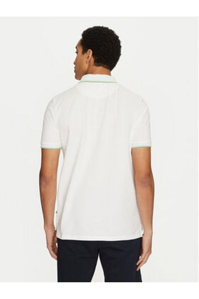 U.S. Polo Assn. Tricou polo pentru bărbați US Polo Assn MUP3508 Alb