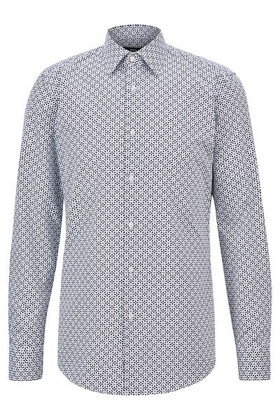 BOSS Mens Shirt 50446043 White, Black