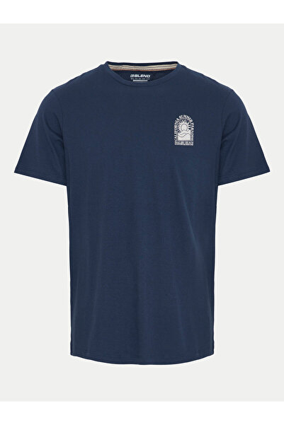 Blend Tricou bărbătesc 20716481 Albastru marin