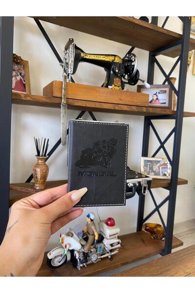 EFE DERİ حافظة ترخيص السيارة من Efe LEATHER Mondial مخيطة وحافظة ترخيص السيار...