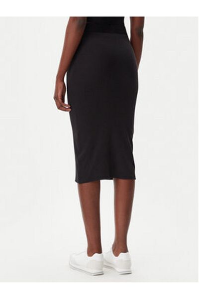Calvin Klein Fustă creion pentru femei LV00QS7350 Negru