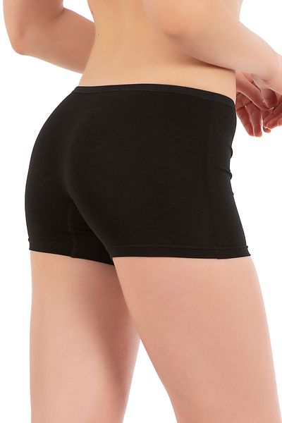 ÖZKAN underwear Özkan 0412 Γυναικεία Lycra 95% βαμβακερό μονό ζέρσεϊ εύκαμπτο άνετο κολάν μπόξερ