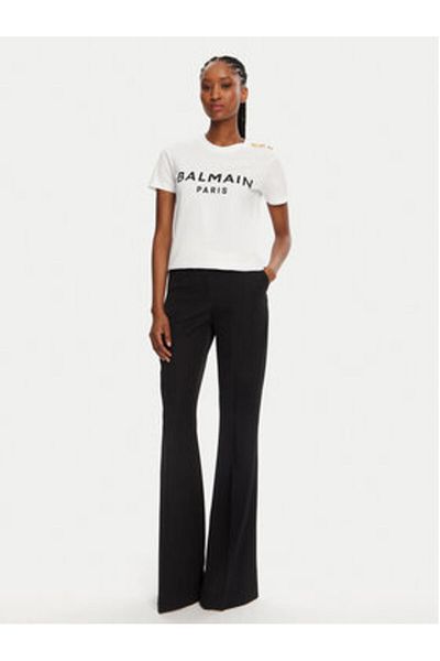 BALMAIN Tricou damă BF1EF005BB02 Alb