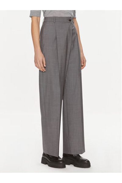 BOSS Women's Fabric Trousers 50505608 Gray
