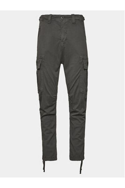 Alpha Industries Men's fabric trousers 188202 Gray