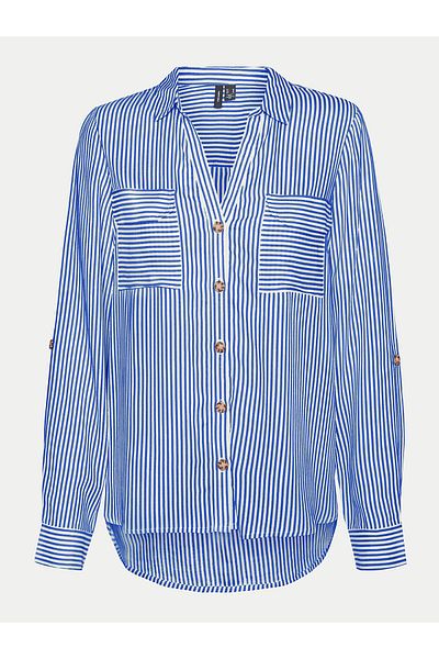 Vero Moda Cămașă de damă 10275283 Albastră