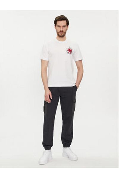 Aeronautica Militare Tricou bărbătesc 241TS2201J629 Alb