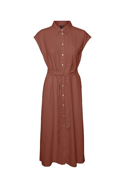 Vero Moda vero moda Rochie tip cămașă pentru femei 10282532 Roșu