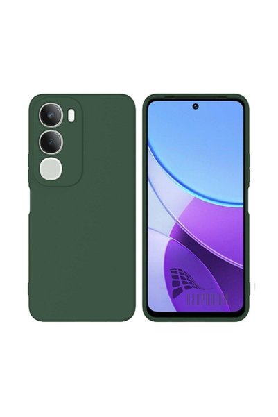 HANPORIUM جراب سيليكون متوافق مع Vivo Y19S - غطاء مرن بلون باستيل مع حماية لل...