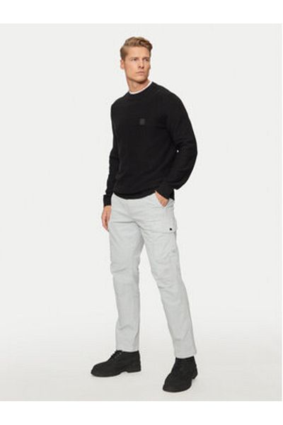 BOSS Men's Fabric Trousers 50523137 Gray