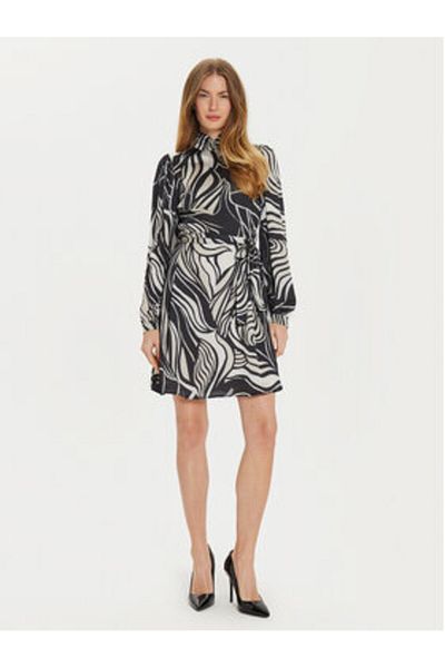 Artigli Rochie de cocktail pentru femei ACAB000486 Alb, Negru