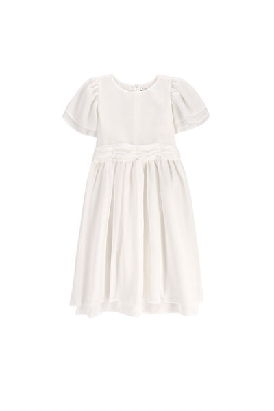 Coccodrillo Rochie elegantă pentru fete WC5128212EJG Ecru