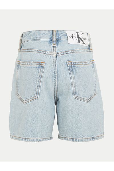 Calvin Klein Jeans Pantaloni scurți din denim pentru fete IG0IG02369 Albastru deschis