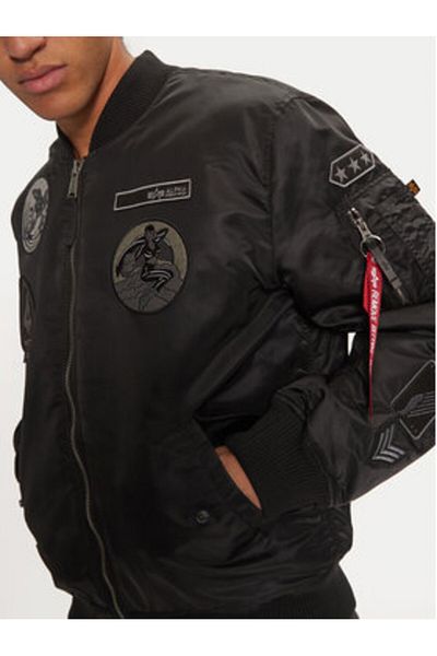 Alpha Industries Geacă bomber bărbătească 138104 neagră