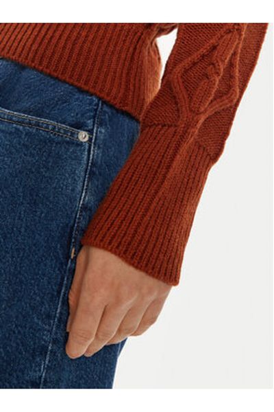 WRANGLER Women Sweater 112356473 Brown
