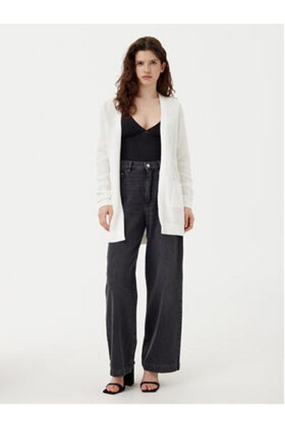VILA Women's Cardigan 14097125 White