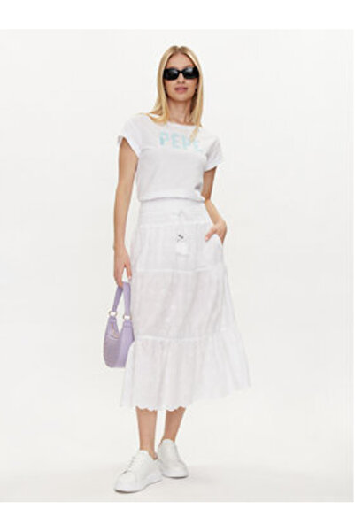 WRANGLER Women's T-Shirt 112356427 Burgundy