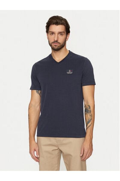 Aeronautica Militare Tricou bărbătesc 242TS2333J662 bleumarin