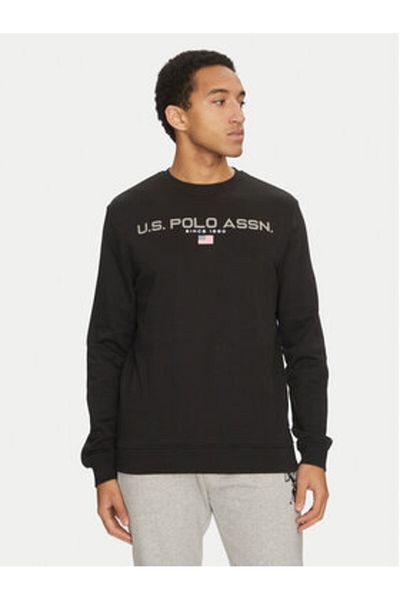 U.S. Polo Assn. us polo assn Mens Sweatshirt MUP1645 Black