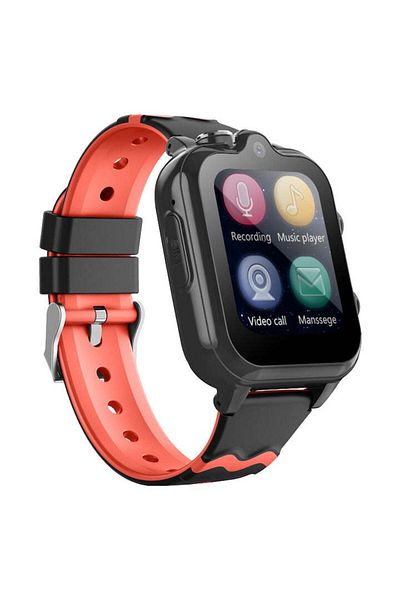 Techone Kids Gps Smartwatch With Location And Phone Kt18, Black