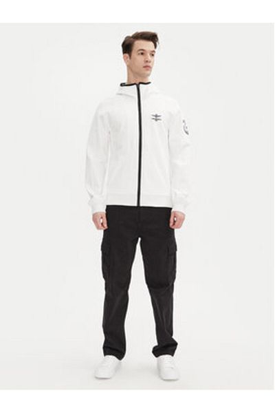 Aeronautica Militare Men's Transitional Jacket 251AF497F559 White