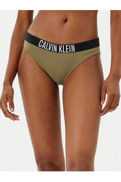 Calvin Klein swimwear Women's Bikini Bottom KW0KW02856 Green