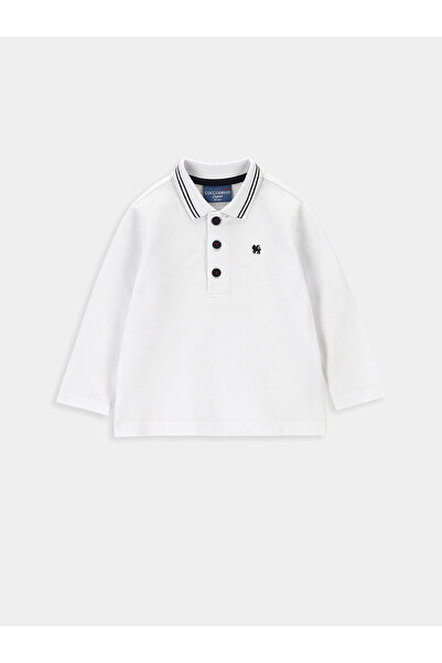Coccodrillo Polo pentru băieți ZC3143501EBB Alb
