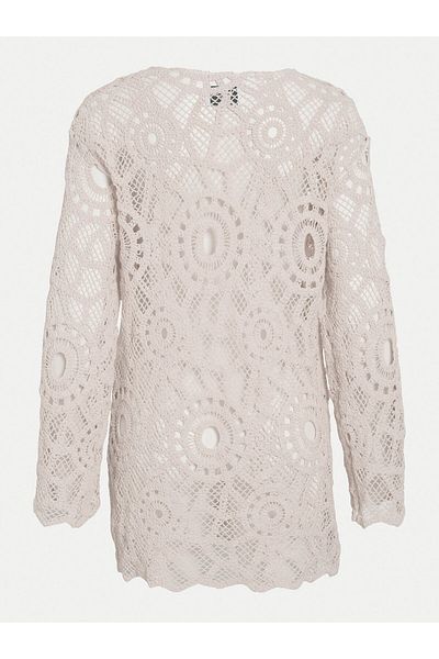 VILA Women's Casual Dress 14108619 Beige