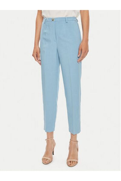 Vicolo Pantaloni din material textil pentru femei TB1564 albaștri