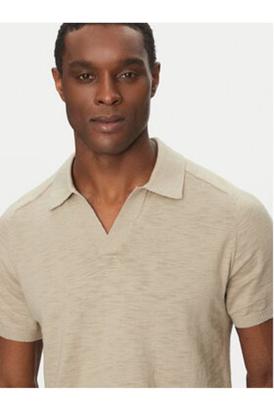 Calvin Klein Men's Polo K10K114087 Beige