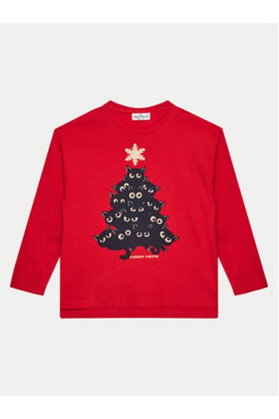 Coccodrillo Girl Blouse ZC4143101MER Red
