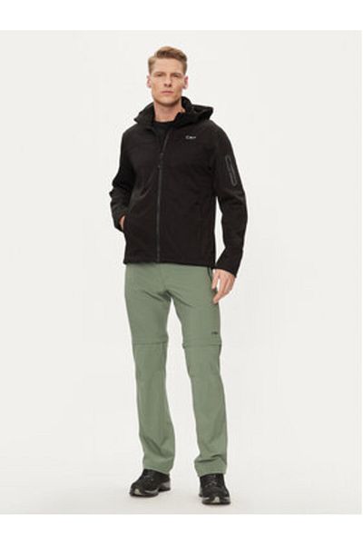 CMP Men's Raincoat 39A5027 Black