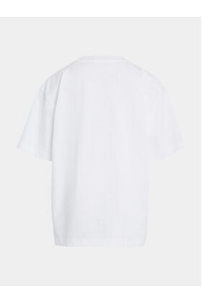 Calvin Klein Jeans Tricou băieți IB0IB02106 Alb