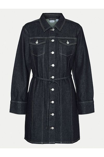 Vero Moda vero moda Rochie din denim pentru femei 10321127 Bleumarin