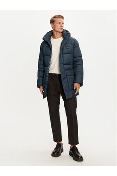 Calvin Klein Haină de iarnă pentru bărbați K10K113465 albastră
