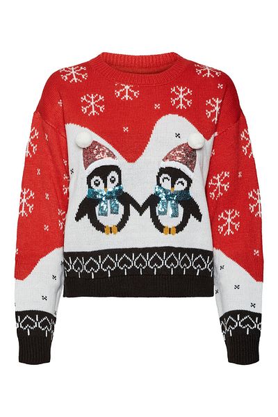 Vero Moda vero moda Women's Sweater 10292664 Red