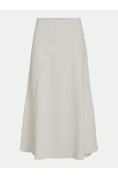 VILA vila Women's A-line Skirt 14102584 Beige
