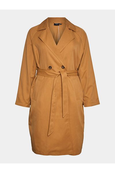 Veromoda Curve vero moda curve Women's Trench Coat 10278572 Beige