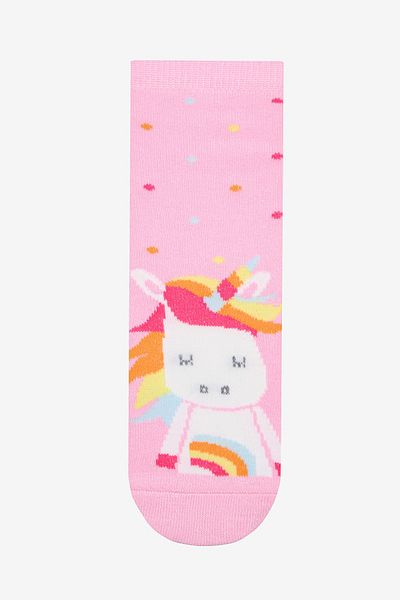 Penti Чорапи Pinky Unicorn за момиче от 4 части