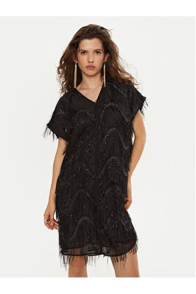 Bruuns Bazaar Rochie de cocktail pentru femei BBW4197 Neagră