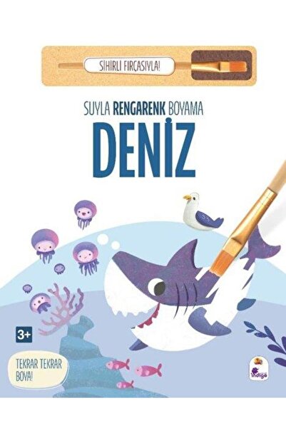 İndigo Çocuk Colorful Painting Sea with Water