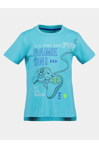 Blue Seven Set tricou și pantaloni scurți pentru băieți 826027 X Albastru