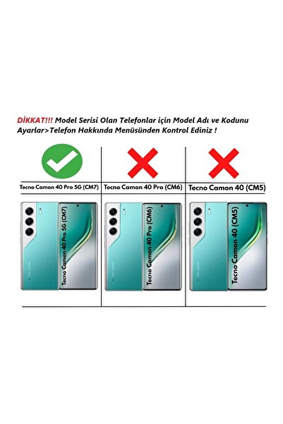 HANPORIUM Tecno Camon 40 Pro 5G CM7 Uyumlu Silikon Kılıf - Kamera Korumalı Esnek Pastel Renk Kapak - Siyah