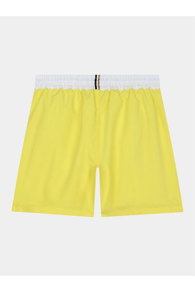 BOSS Pantaloni scurți de baie pentru băieți J50668 D Galben