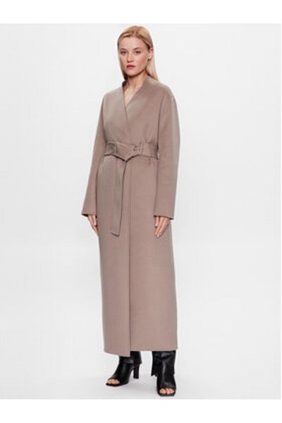 Calvin Klein Women Wool Coat K20K205905 Gray