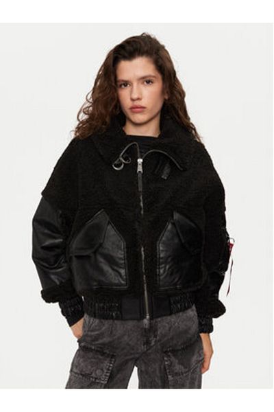 Alpha Industries Geacă bomber pentru femei 148001 neagră