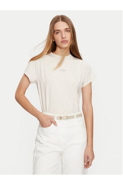 BOSS Tricou damă 50525711 Ecru